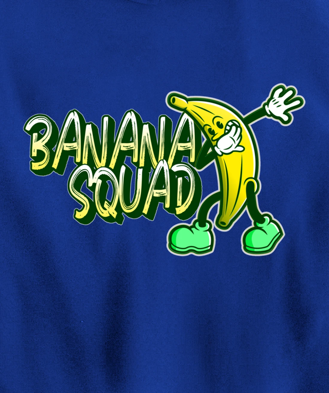 Banana Squad Funny Dabbing Banana Food & Dab Pullover Hoodie