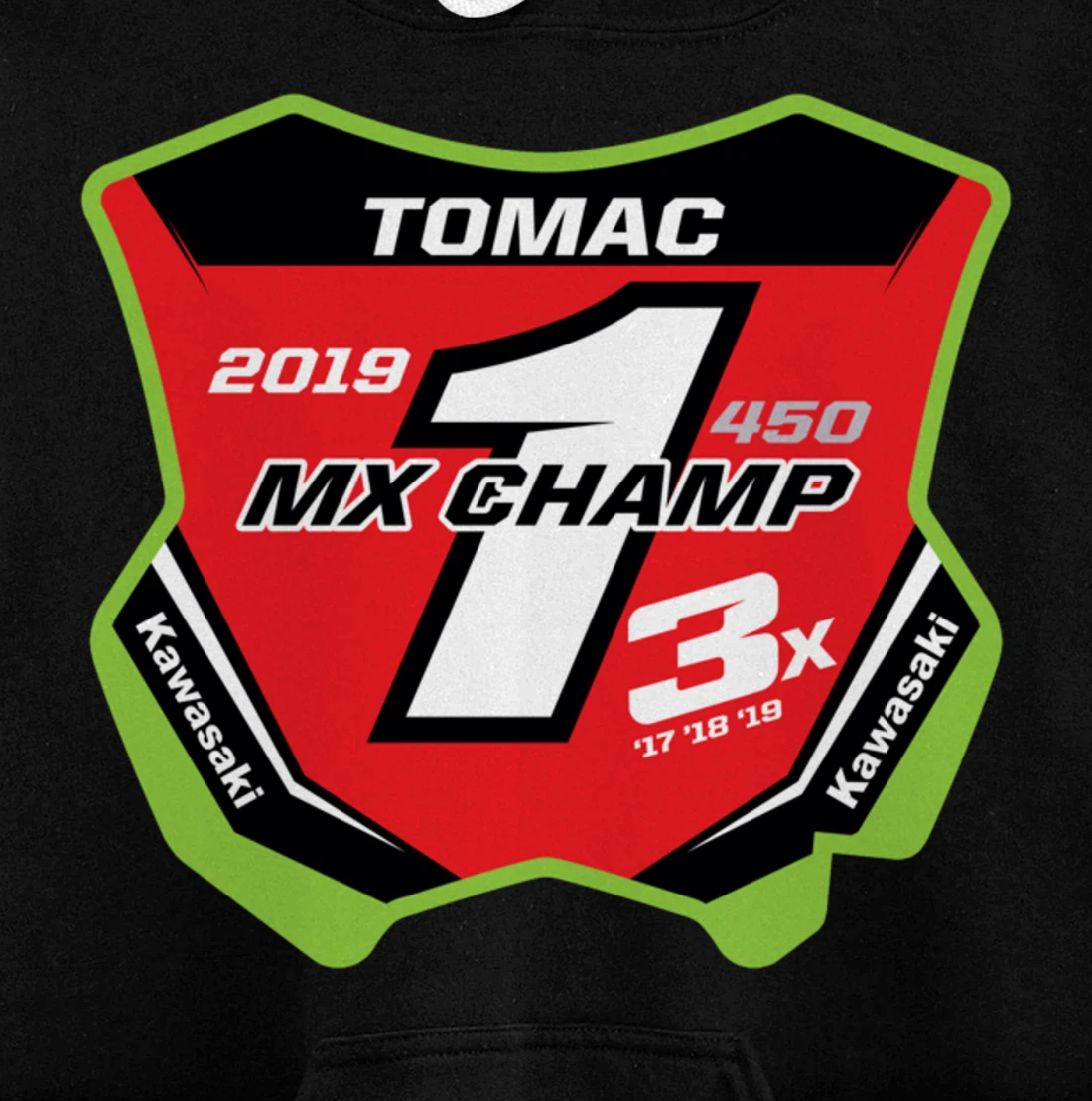 TOMAC ET3 - MOTOCROSS CHAMP - 3MAC Pullover Hoodie