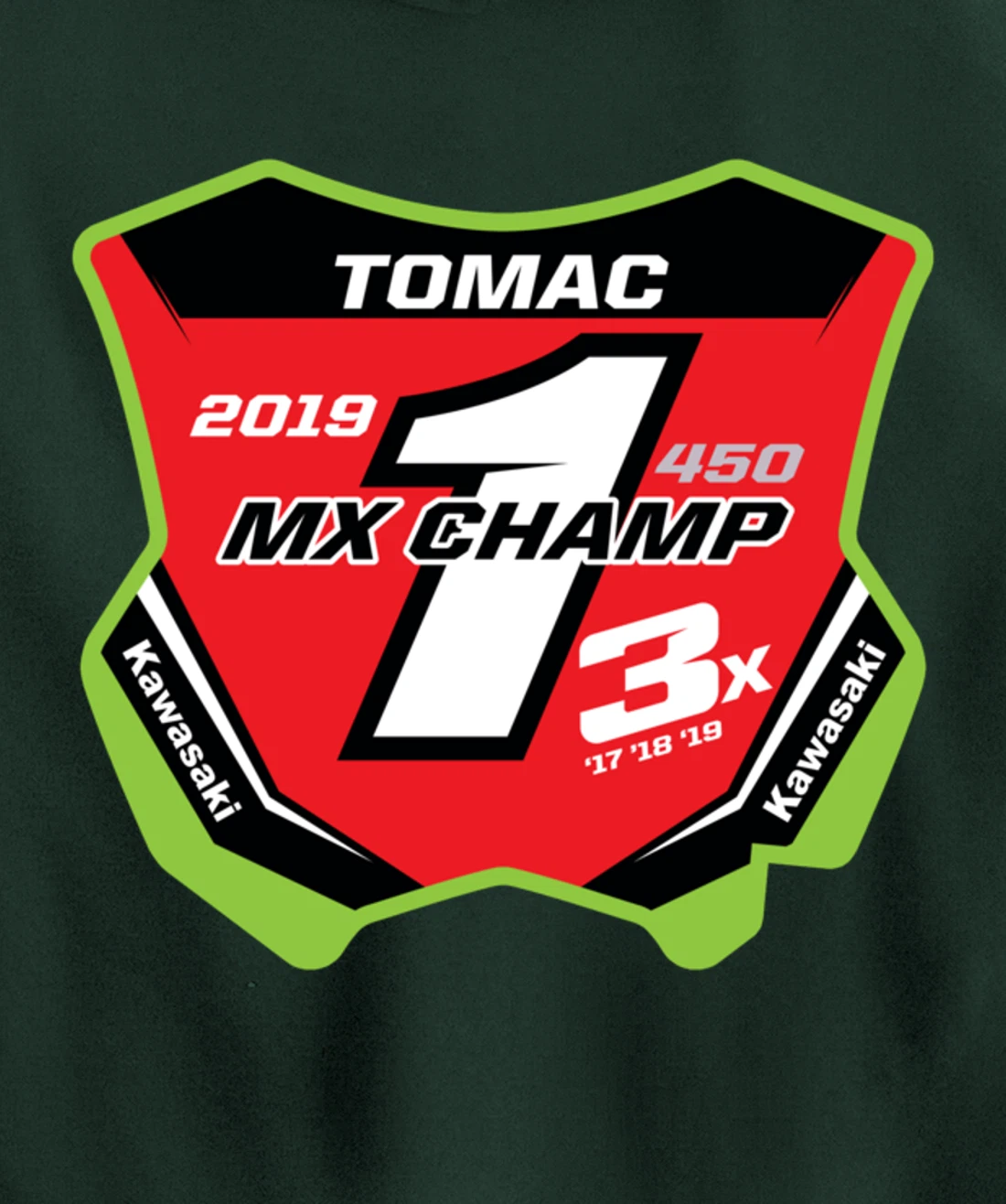 TOMAC ET3 - MOTOCROSS CHAMP - 3MAC Pullover Hoodie