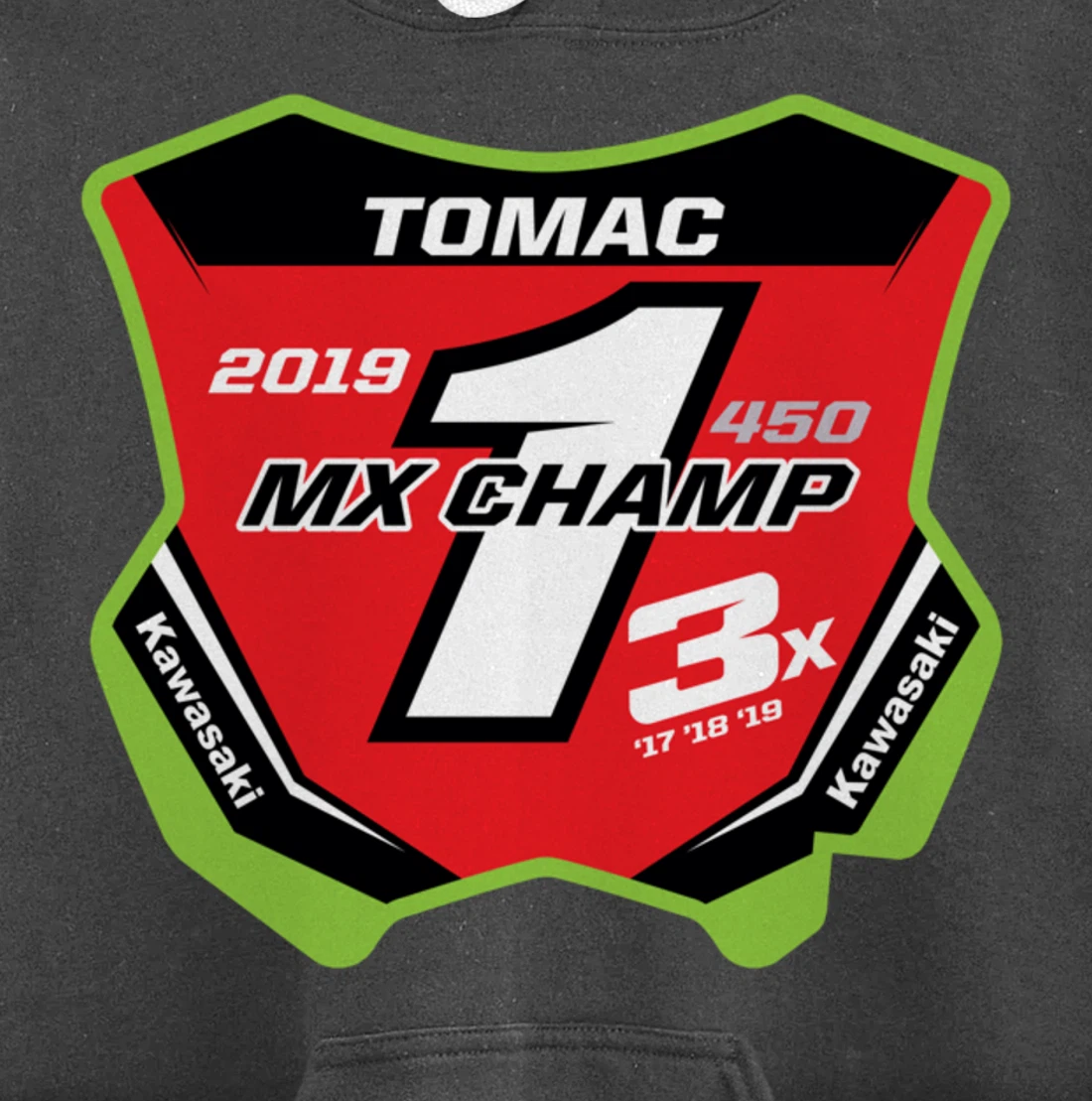 TOMAC ET3 - MOTOCROSS CHAMP - 3MAC Pullover Hoodie