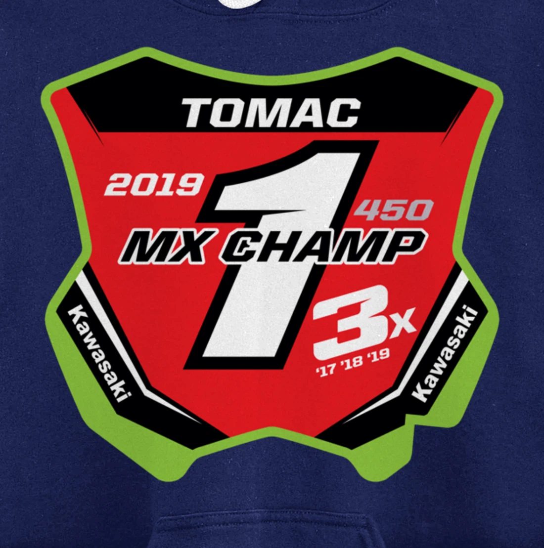 TOMAC ET3 - MOTOCROSS CHAMP - 3MAC Pullover Hoodie