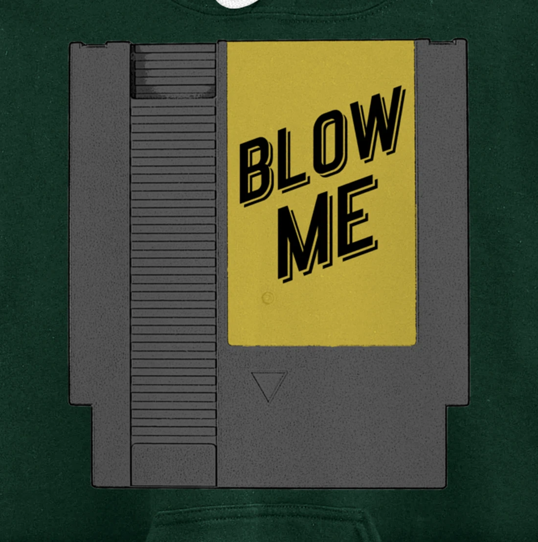 Blow Me Video Game Cartridge Pullover Hoodie