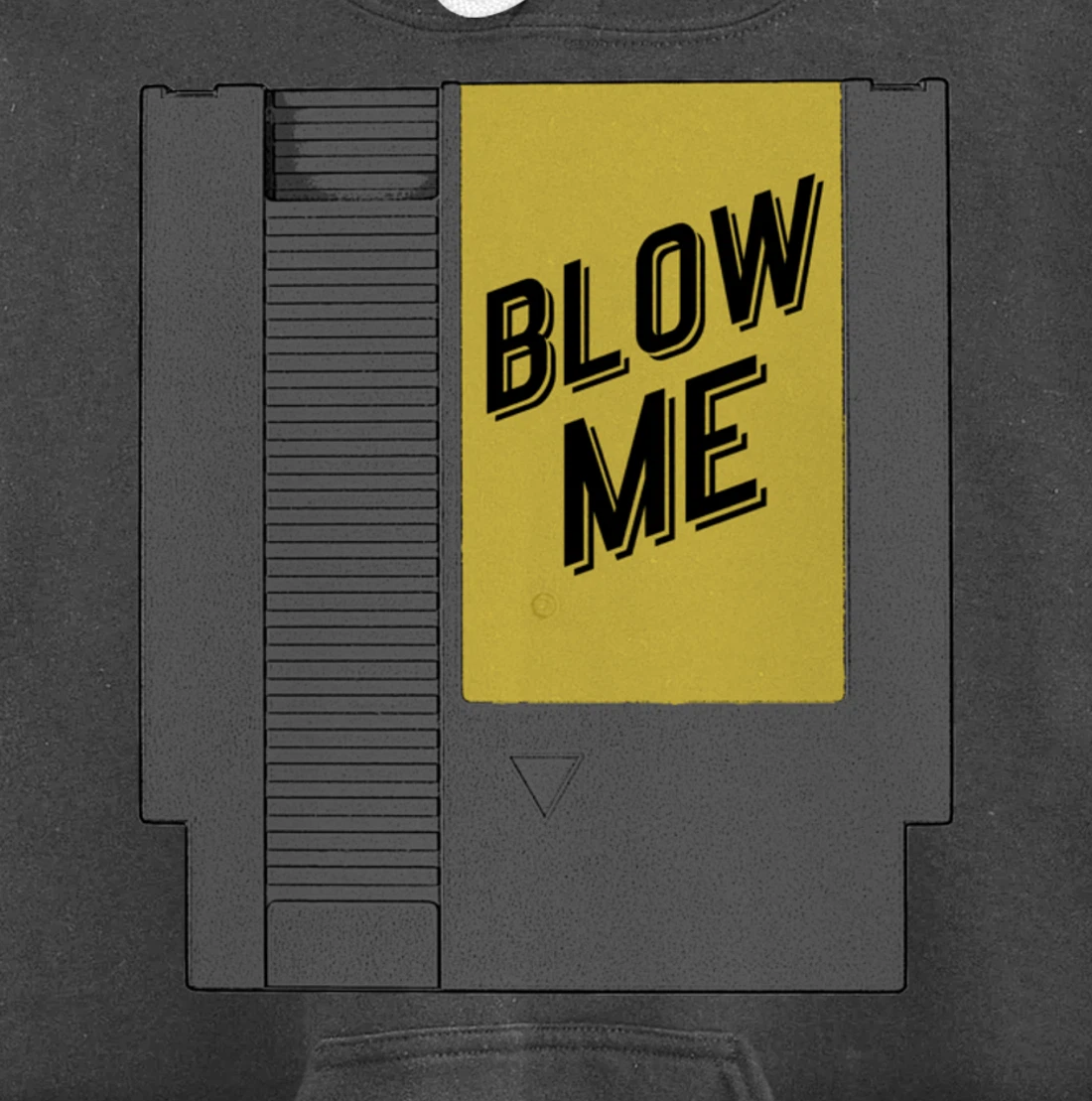 Blow Me Video Game Cartridge Pullover Hoodie