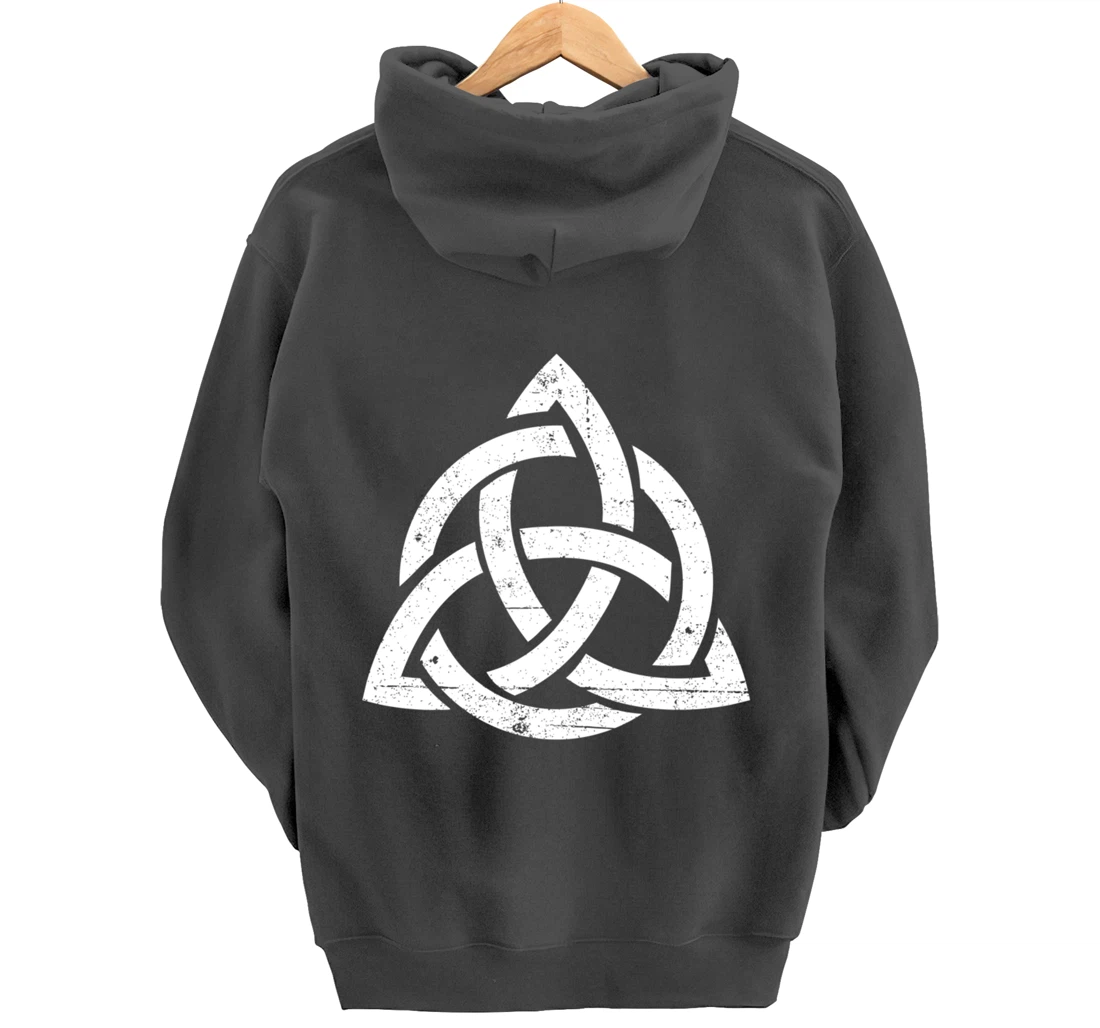 Celtic Trinity Knot Triquetra Nordic Viking Symbol Pullover Hoodie