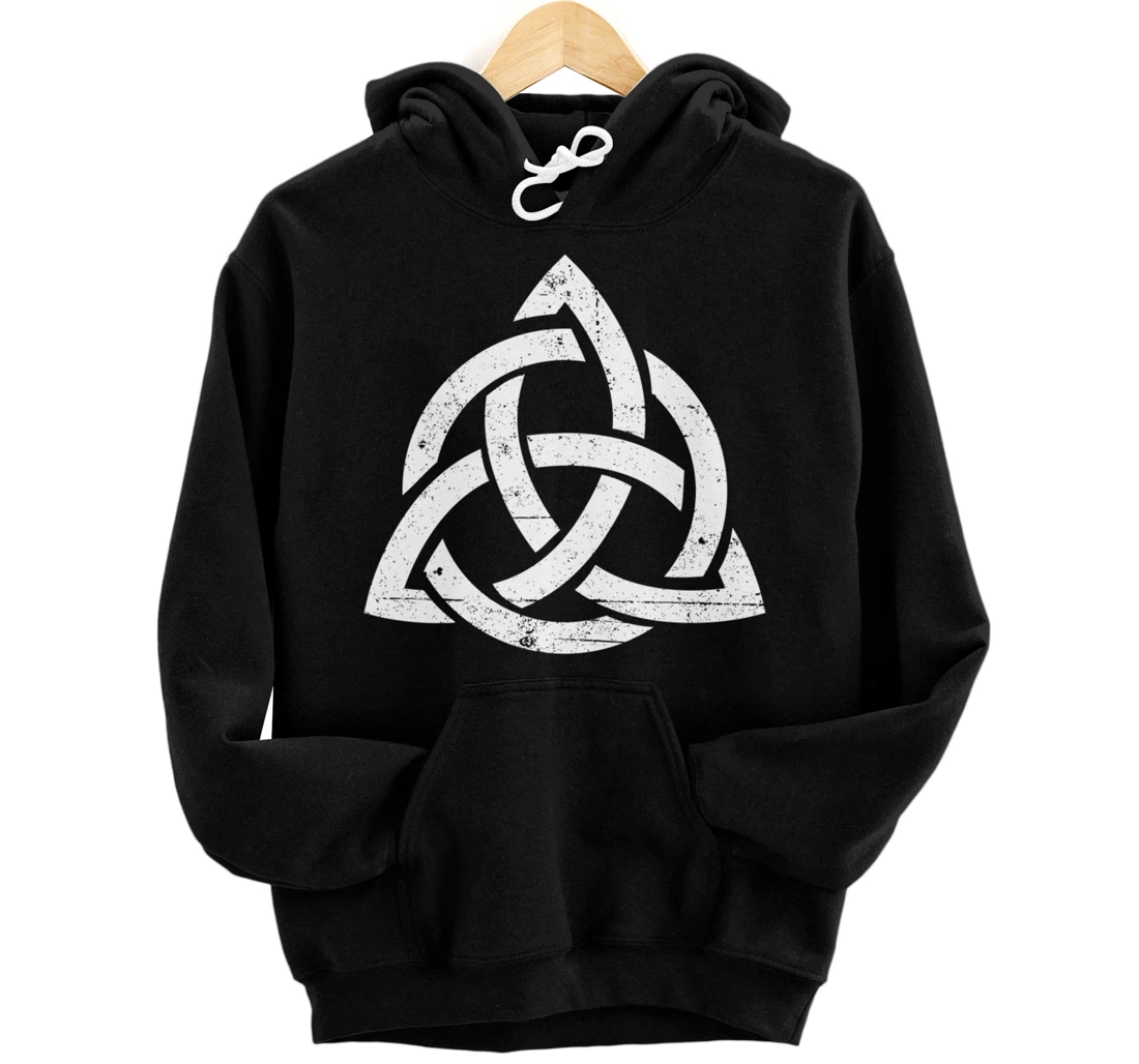 Celtic Trinity Knot Triquetra Nordic Viking Symbol Pullover Hoodie