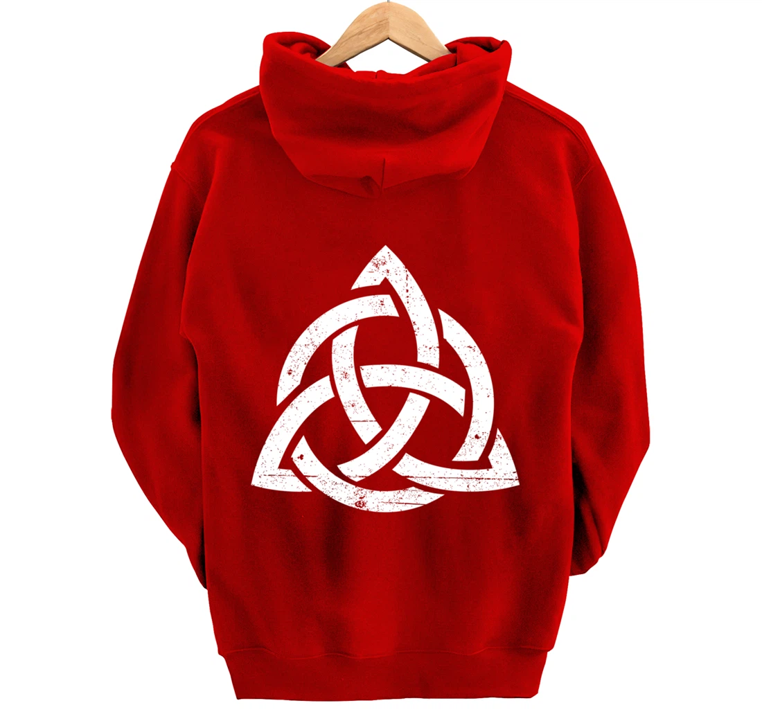 Celtic Trinity Knot Triquetra Nordic Viking Symbol Pullover Hoodie