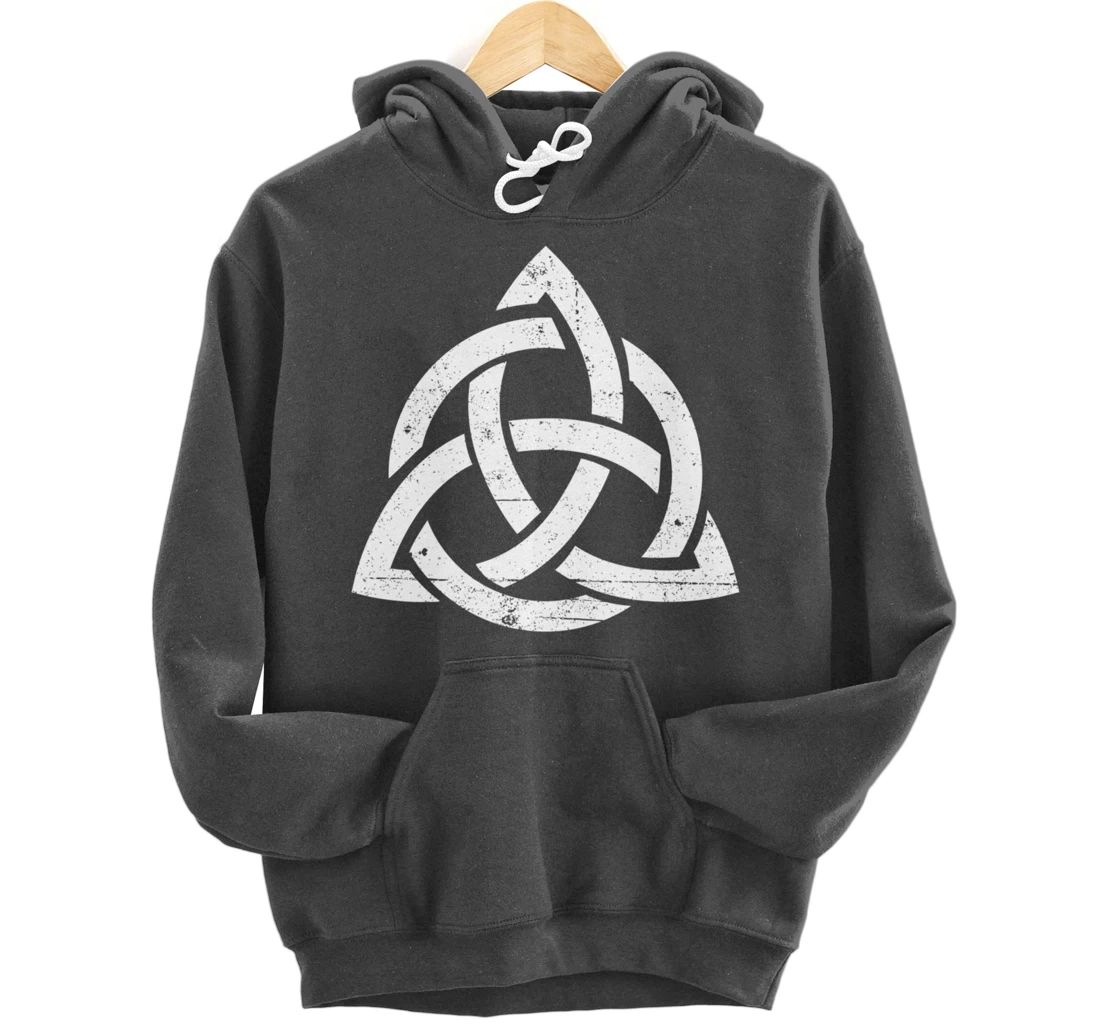 Celtic Trinity Knot Triquetra Nordic Viking Symbol Pullover Hoodie