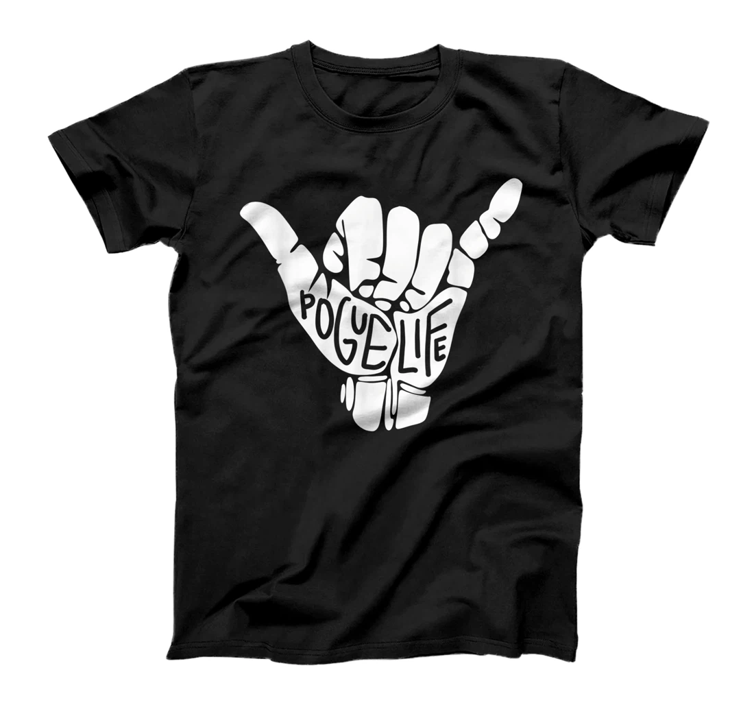 pogue life shaka hand/hang loose in white (obx) T-Shirt