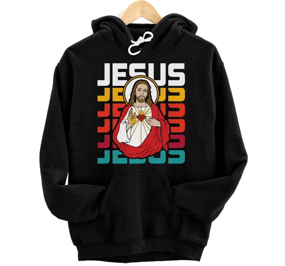 Christian Jesus Vintage Religion Pullover Hoodie