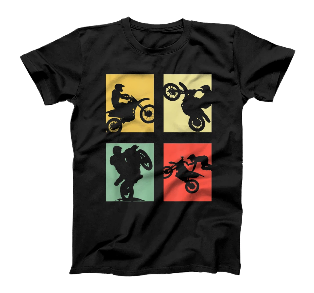 Retro Dirt Bike Riding Gift I MX Motocross Supercross T-Shirt