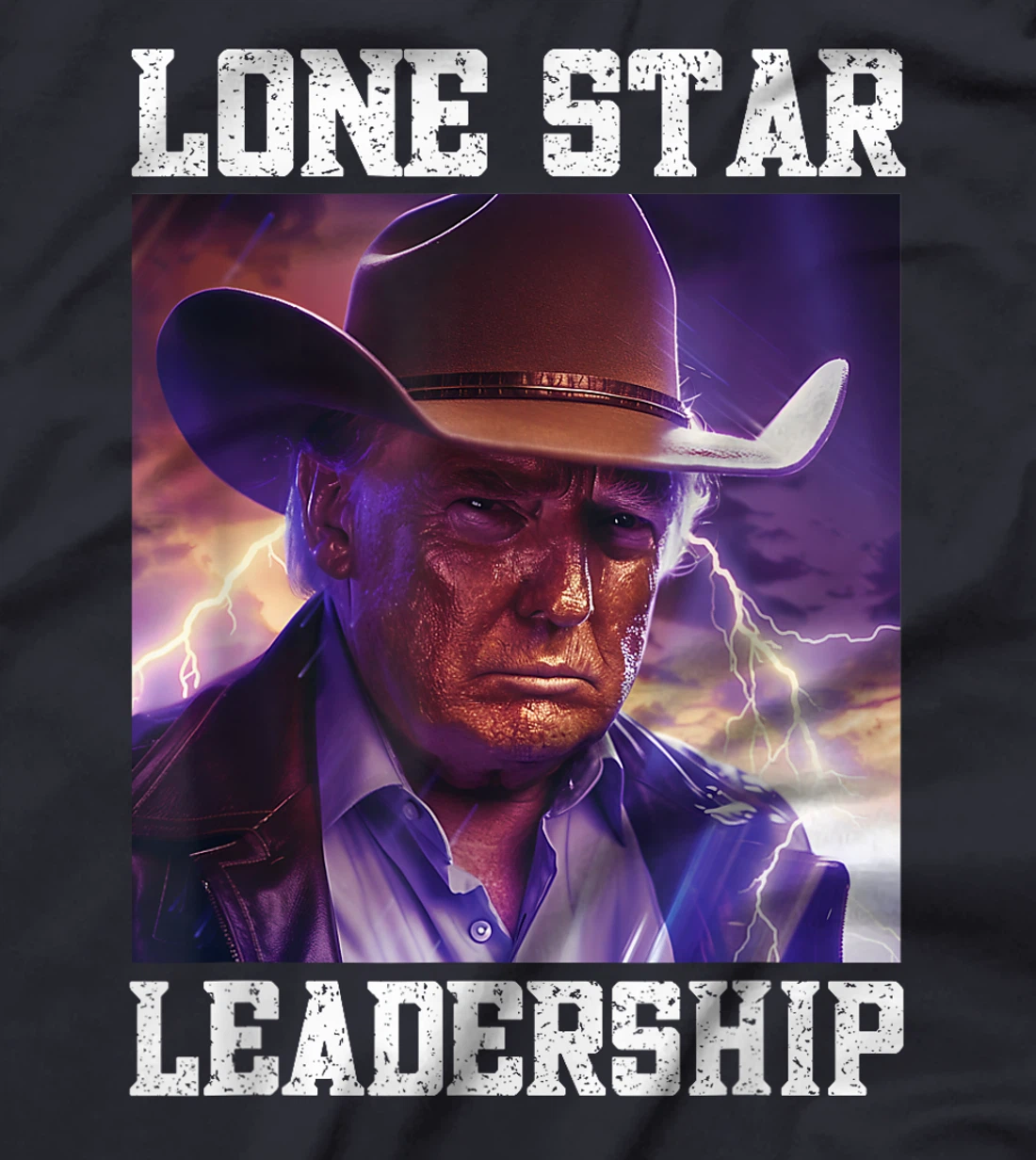 Womens Southern President Cowboy Texas Western Trump Lone Star T-Shirt