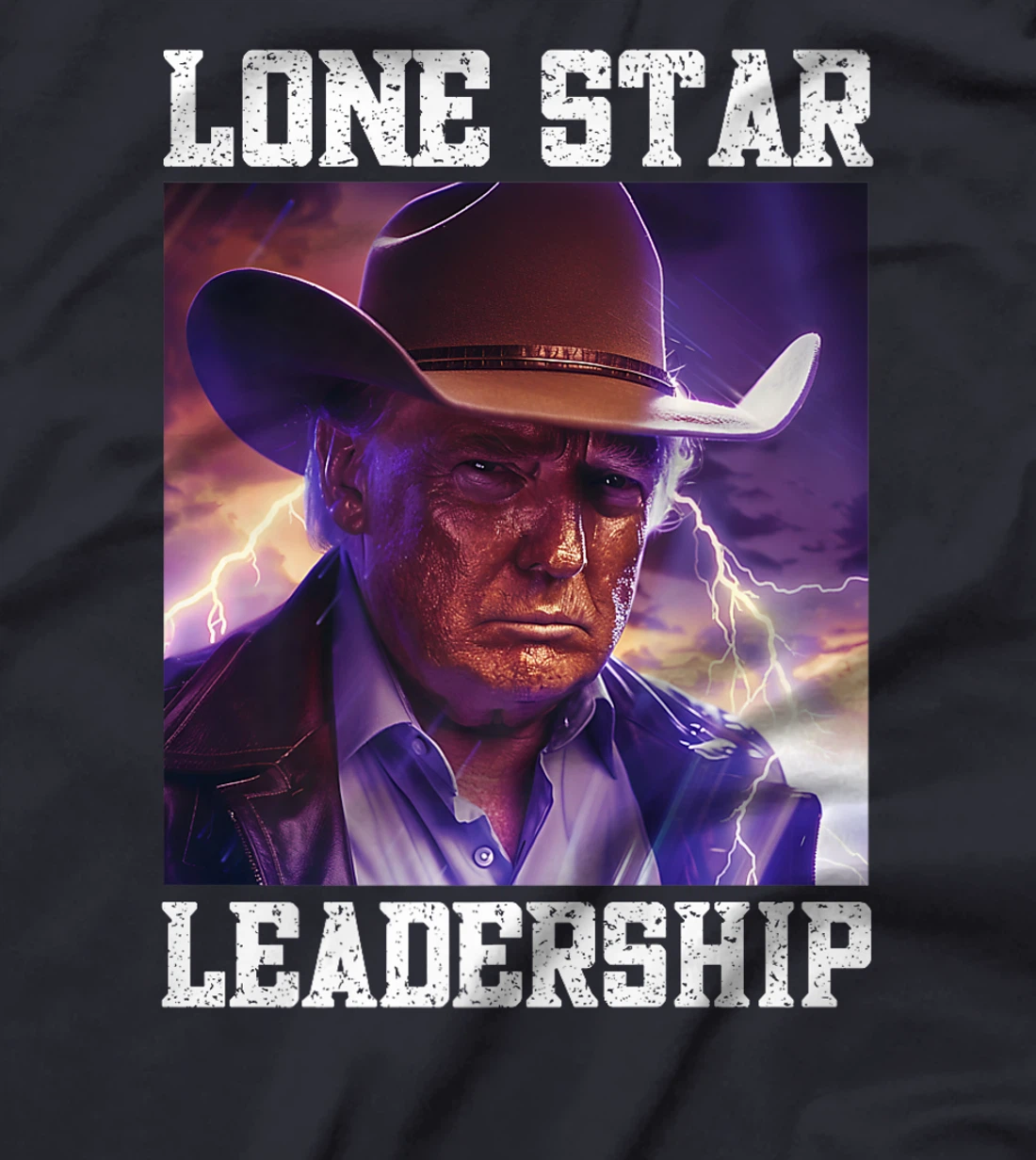 Southern President Cowboy Texas Western Trump Lone Star Premium T-Shirt