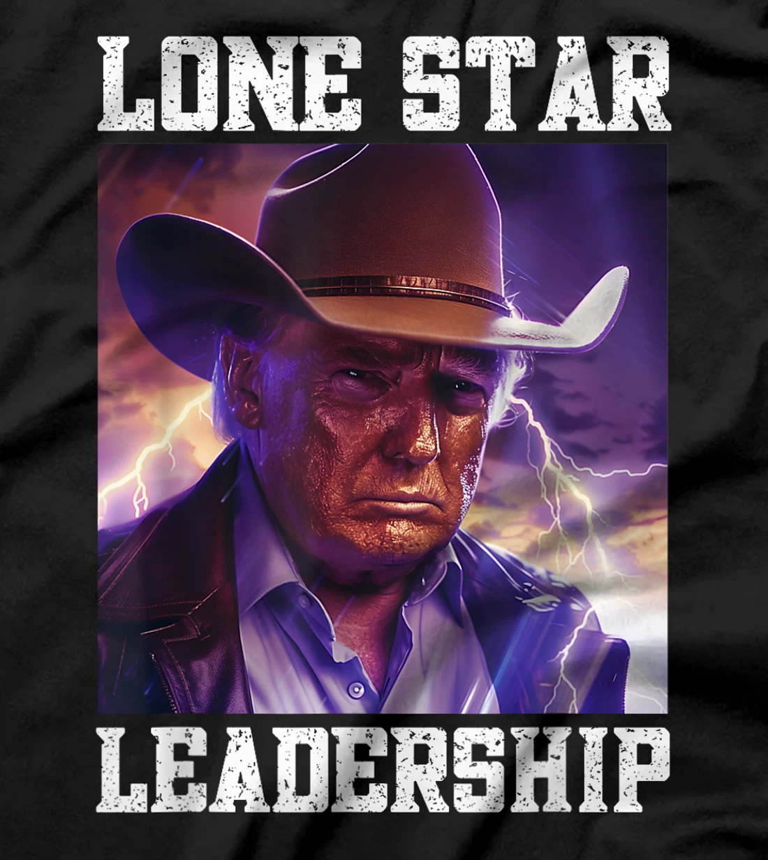 Womens Southern President Cowboy Texas Western Trump Lone Star T-Shirt