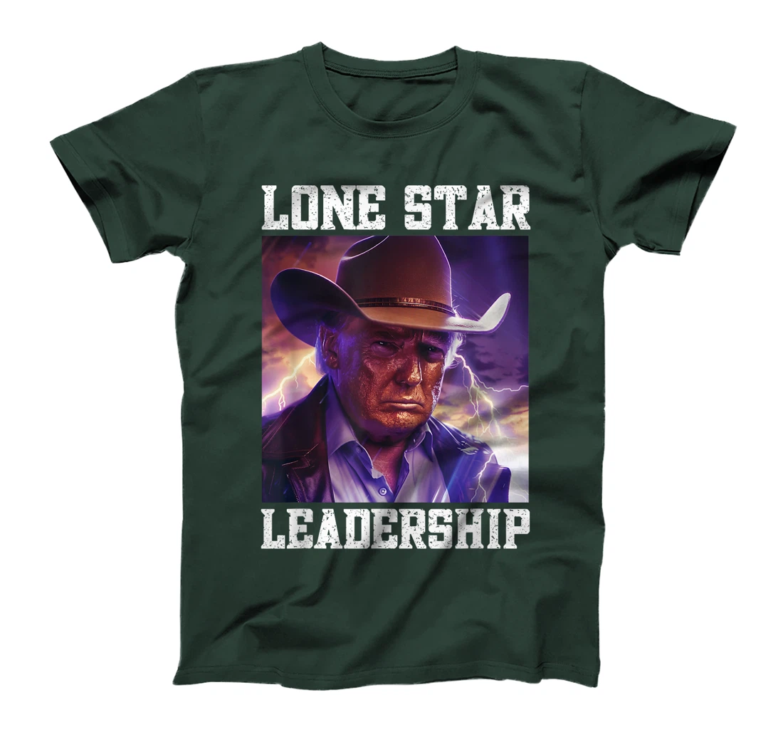Womens Southern President Cowboy Texas Western Trump Lone Star T-Shirt