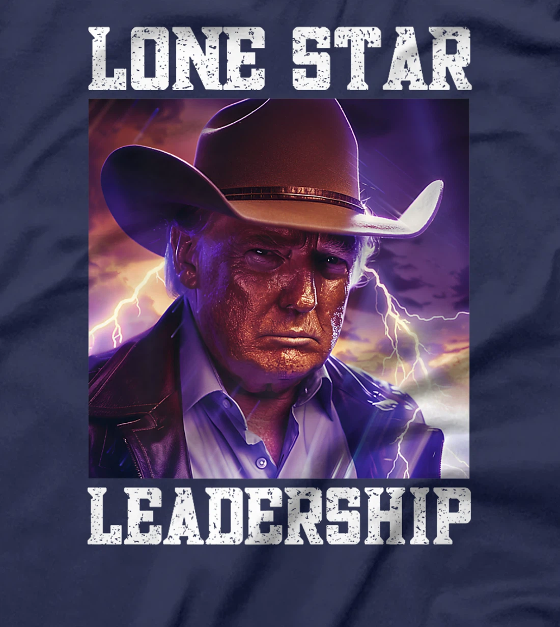 Southern President Cowboy Texas Western Trump Lone Star Premium T-Shirt
