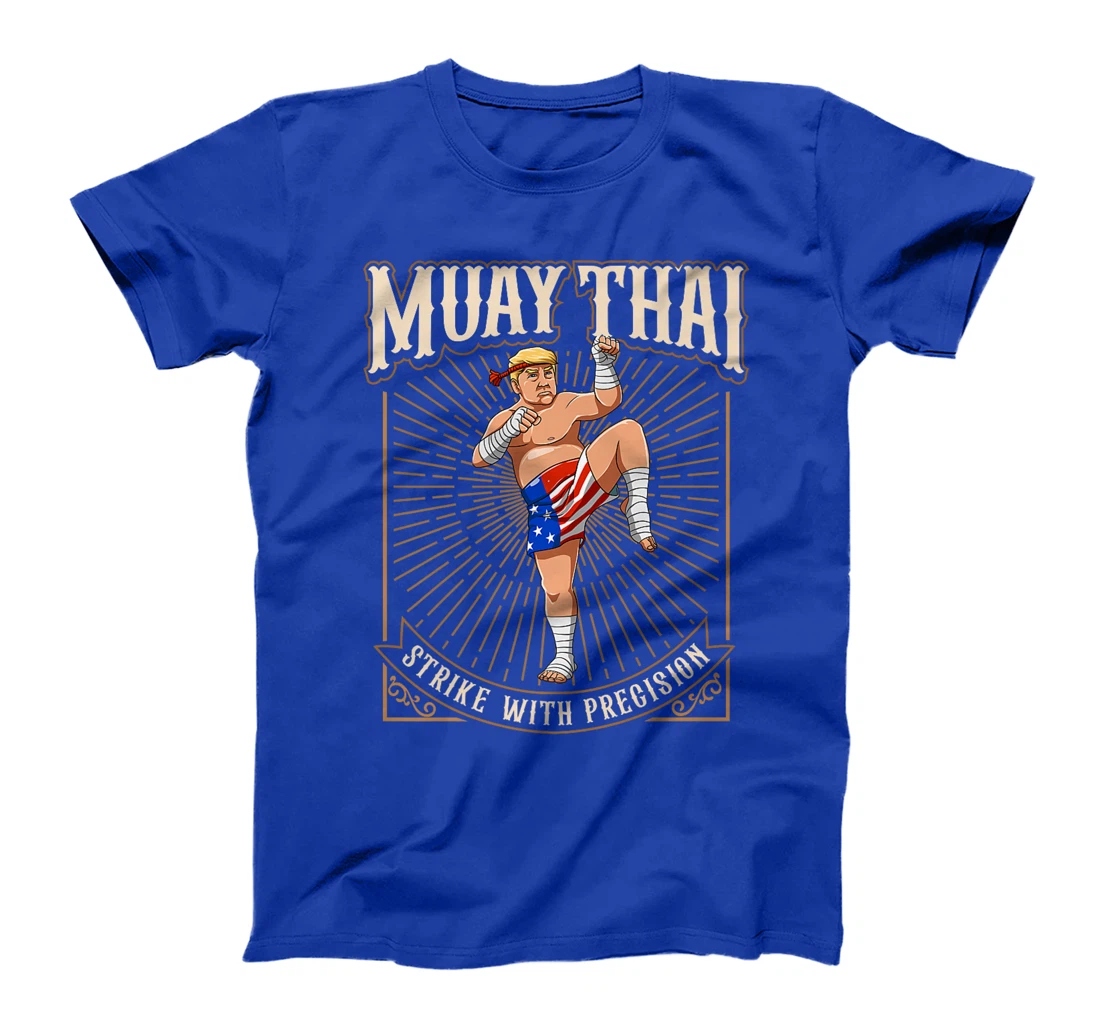Strike With Precision - Cool Muay Thai Trump Premium T-Shirt