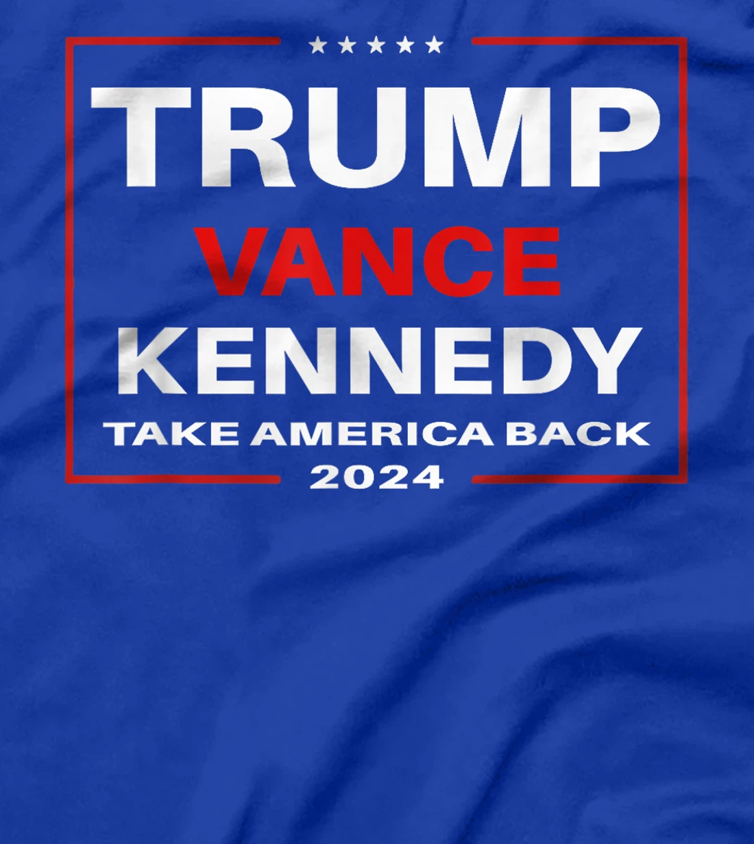 Trump Vance Kennedy take America back again T-Shirt