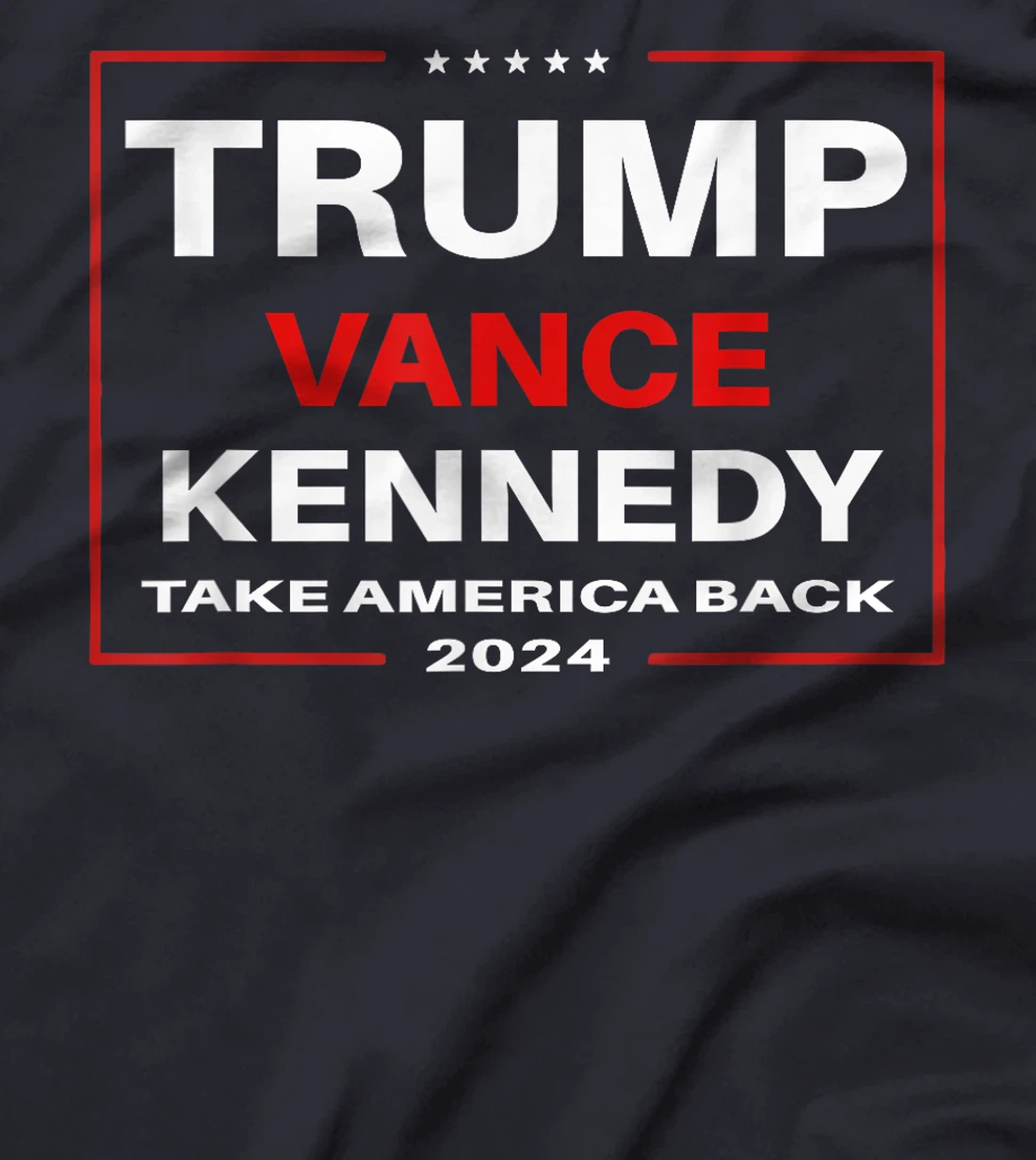 Trump Vance Kennedy take America back again T-Shirt