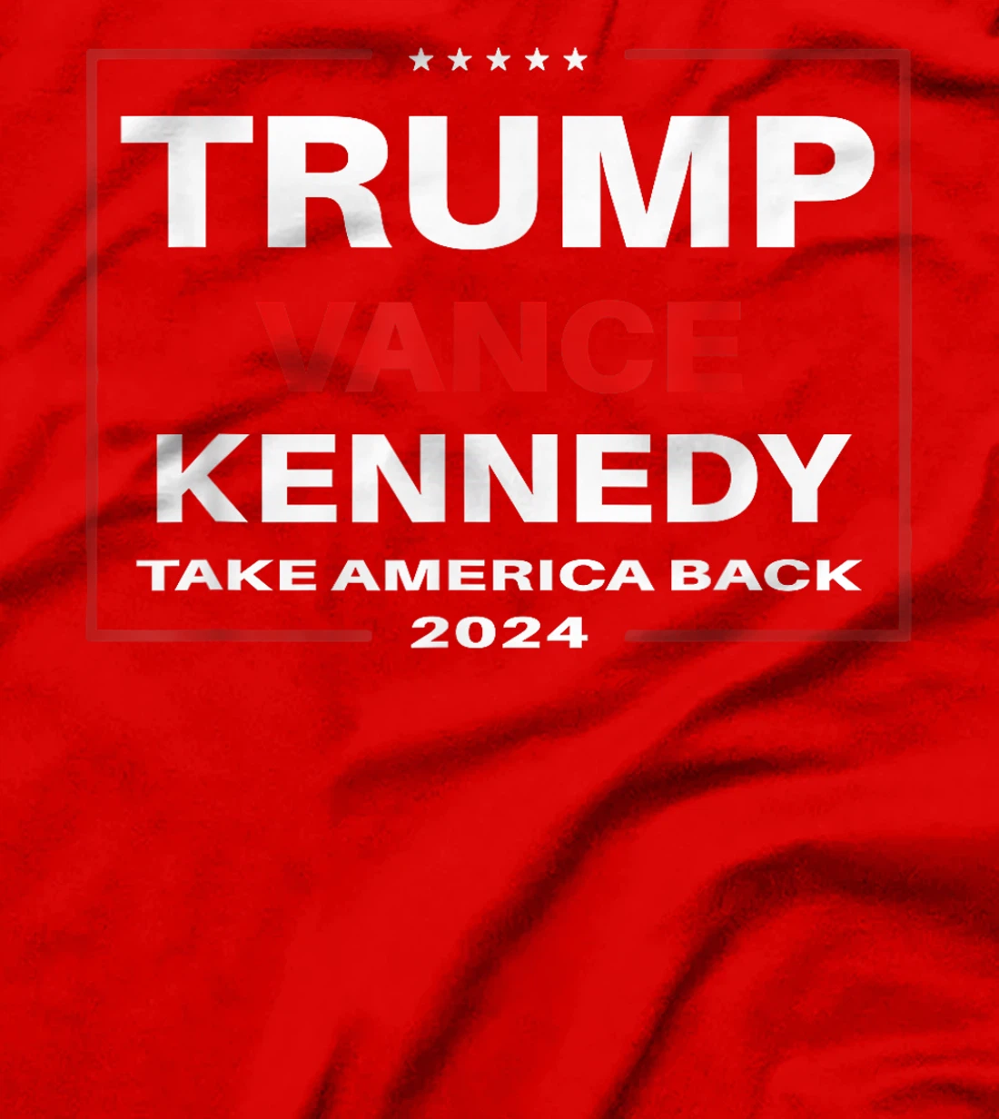 Trump Vance Kennedy take America back again T-Shirt