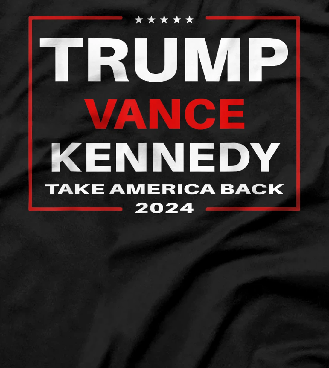 Trump Vance Kennedy take America back again T-Shirt