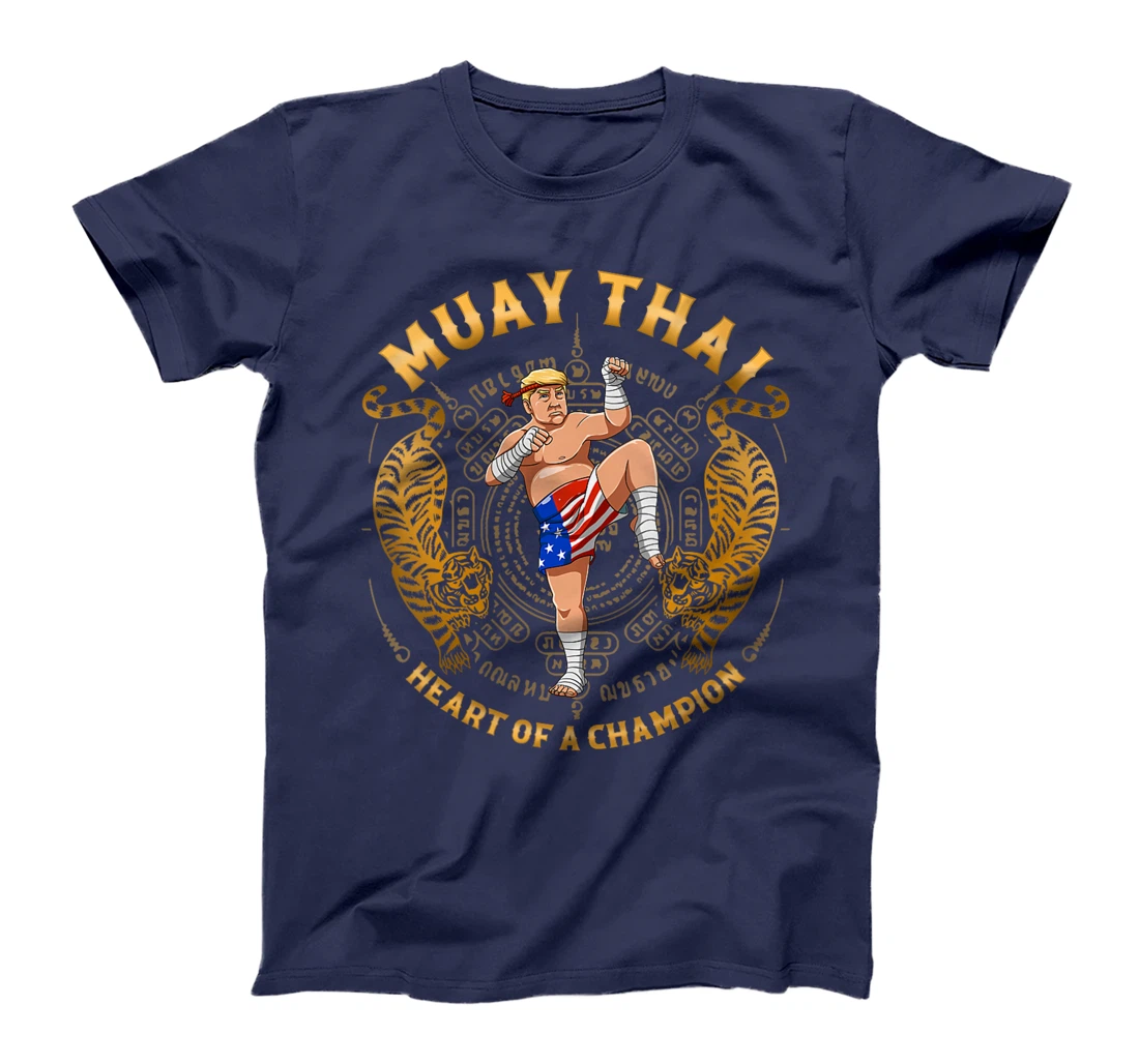 Womens Heart of a Champion - Kickboxing and Muay Thai Trump T-Shirt