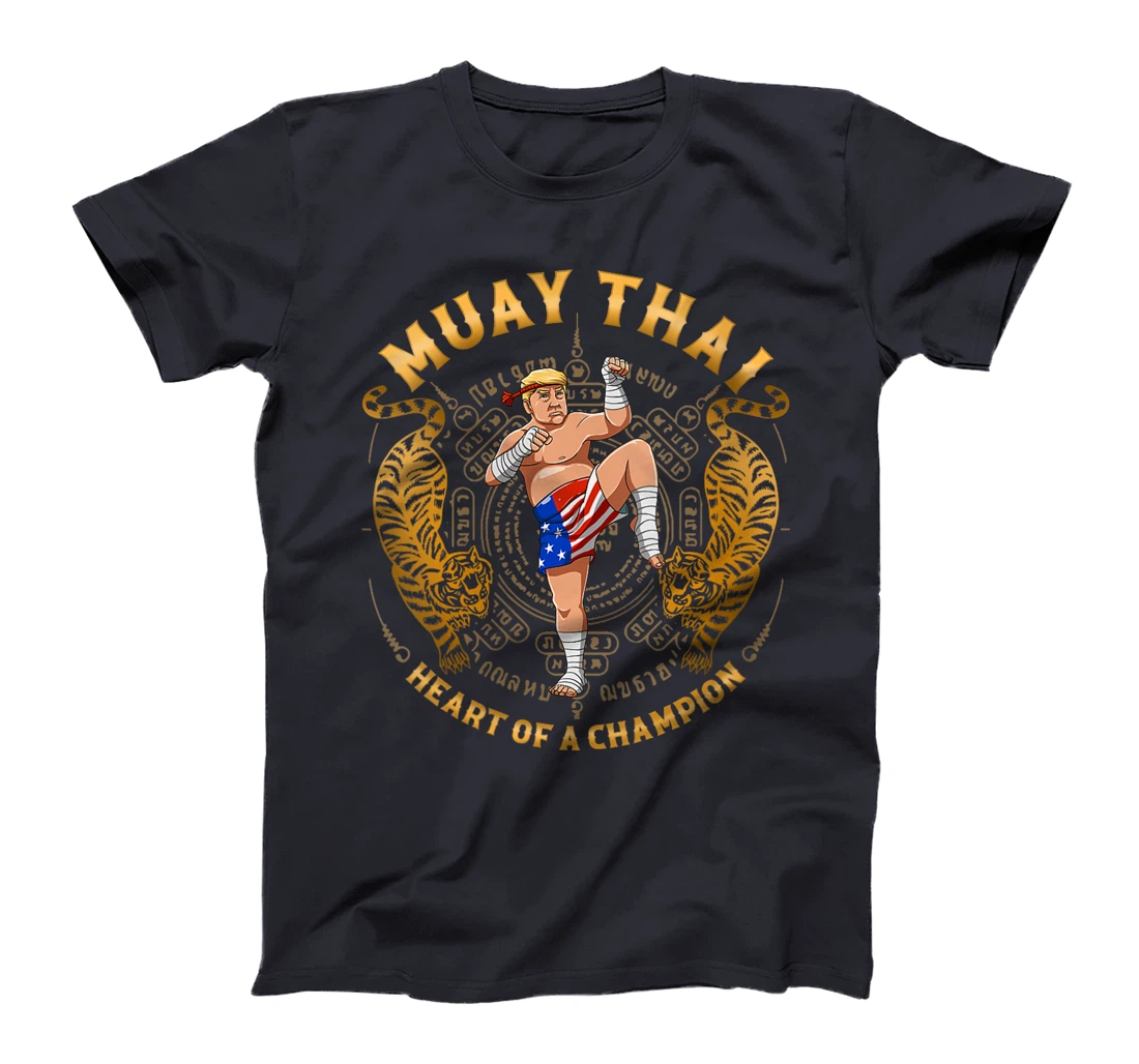 Womens Heart of a Champion - Kickboxing and Muay Thai Trump T-Shirt