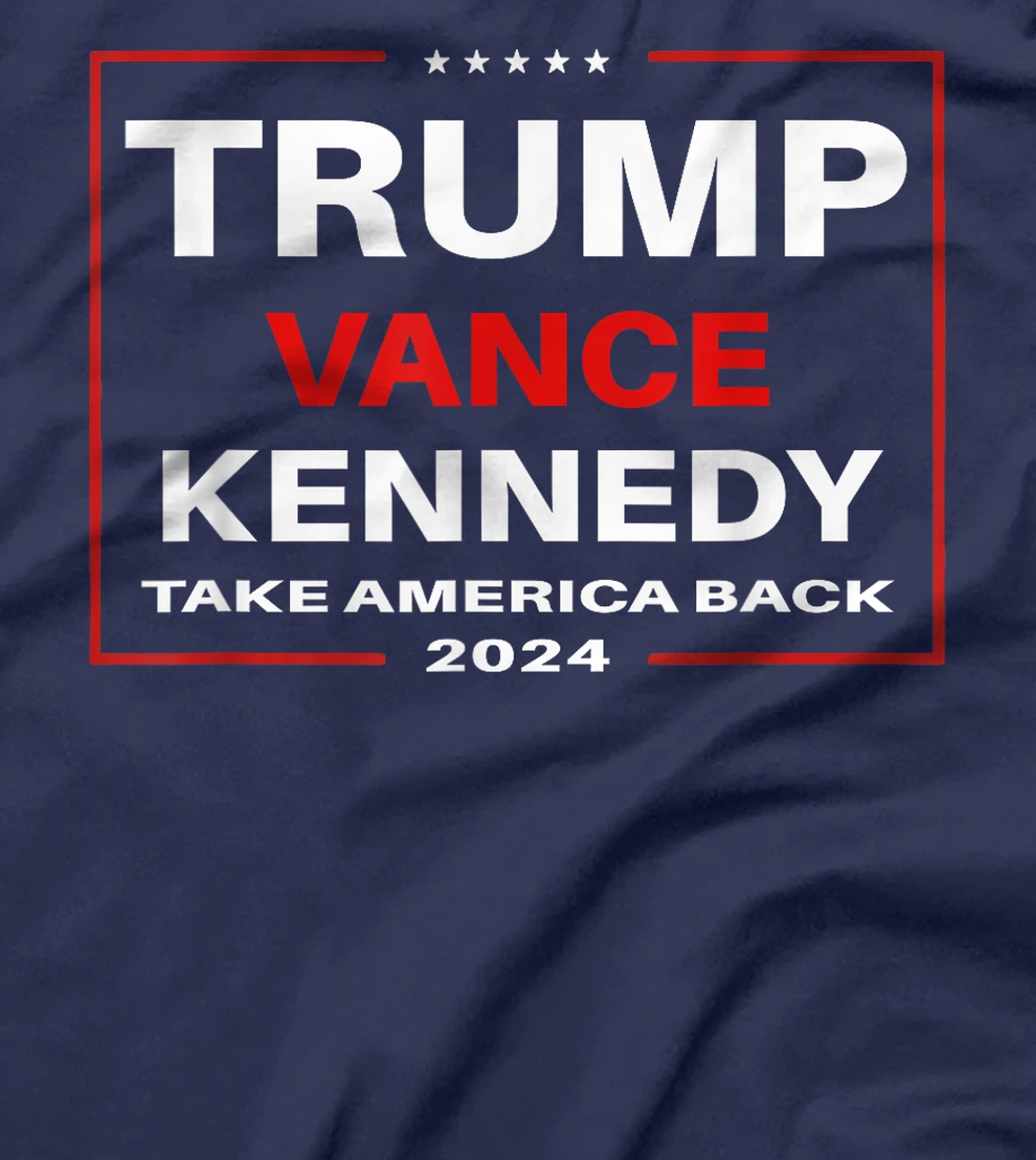 Trump Vance Kennedy take America back again T-Shirt