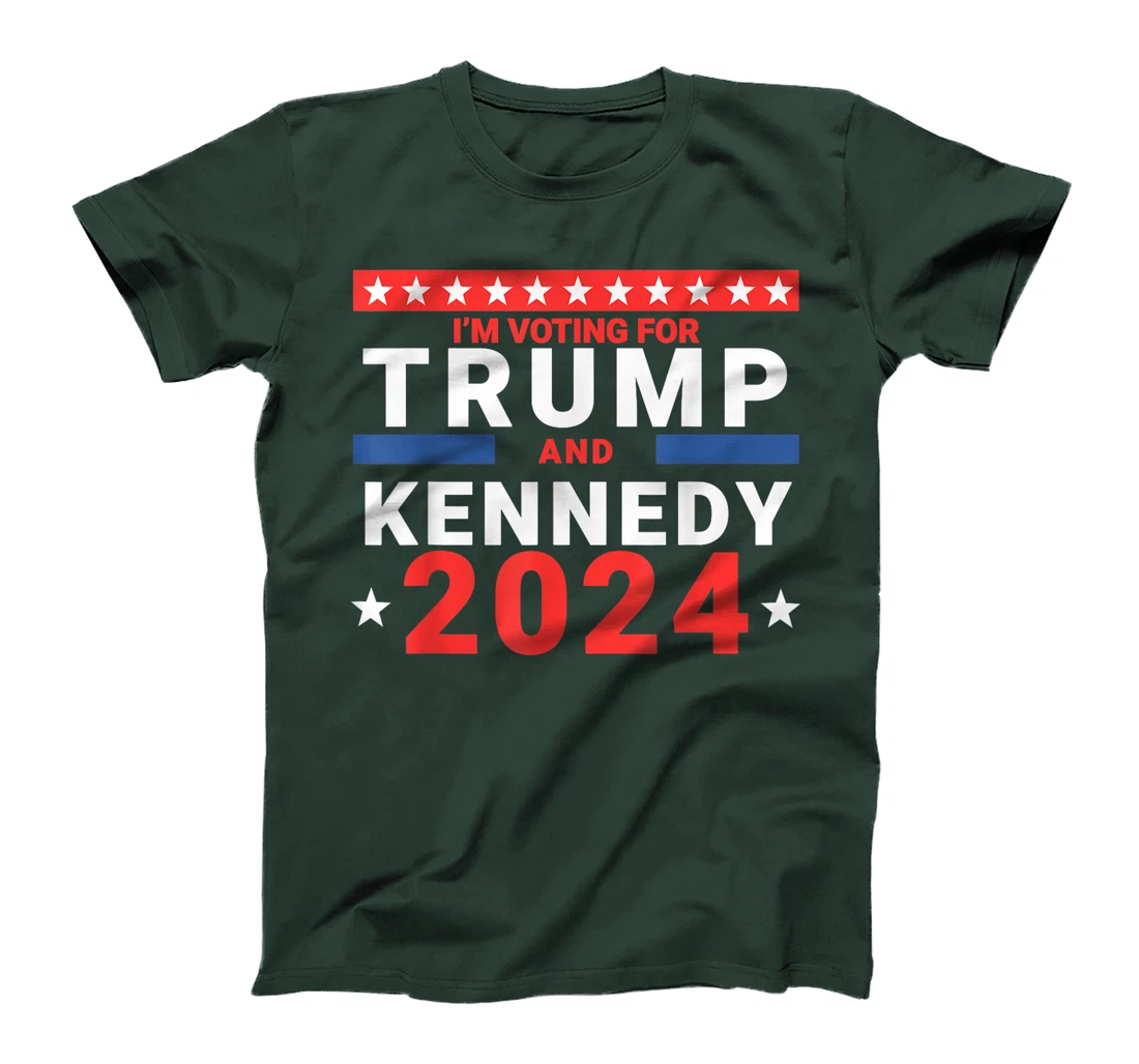 I'm voting for Trump and Kennedy 2024 T-Shirt