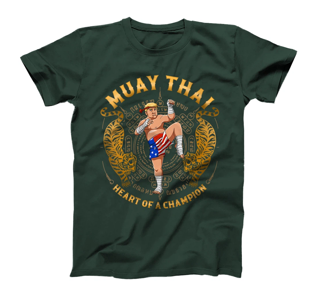 Womens Heart of a Champion - Kickboxing and Muay Thai Trump T-Shirt