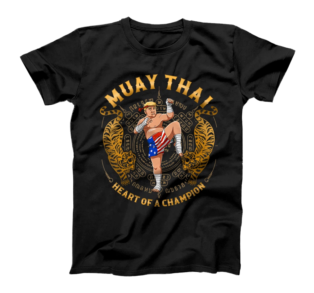 Womens Heart of a Champion - Kickboxing and Muay Thai Trump T-Shirt