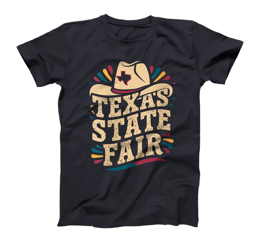 Womens Texas State Fair Cowboy Hat Texas State Fair T-Shirt