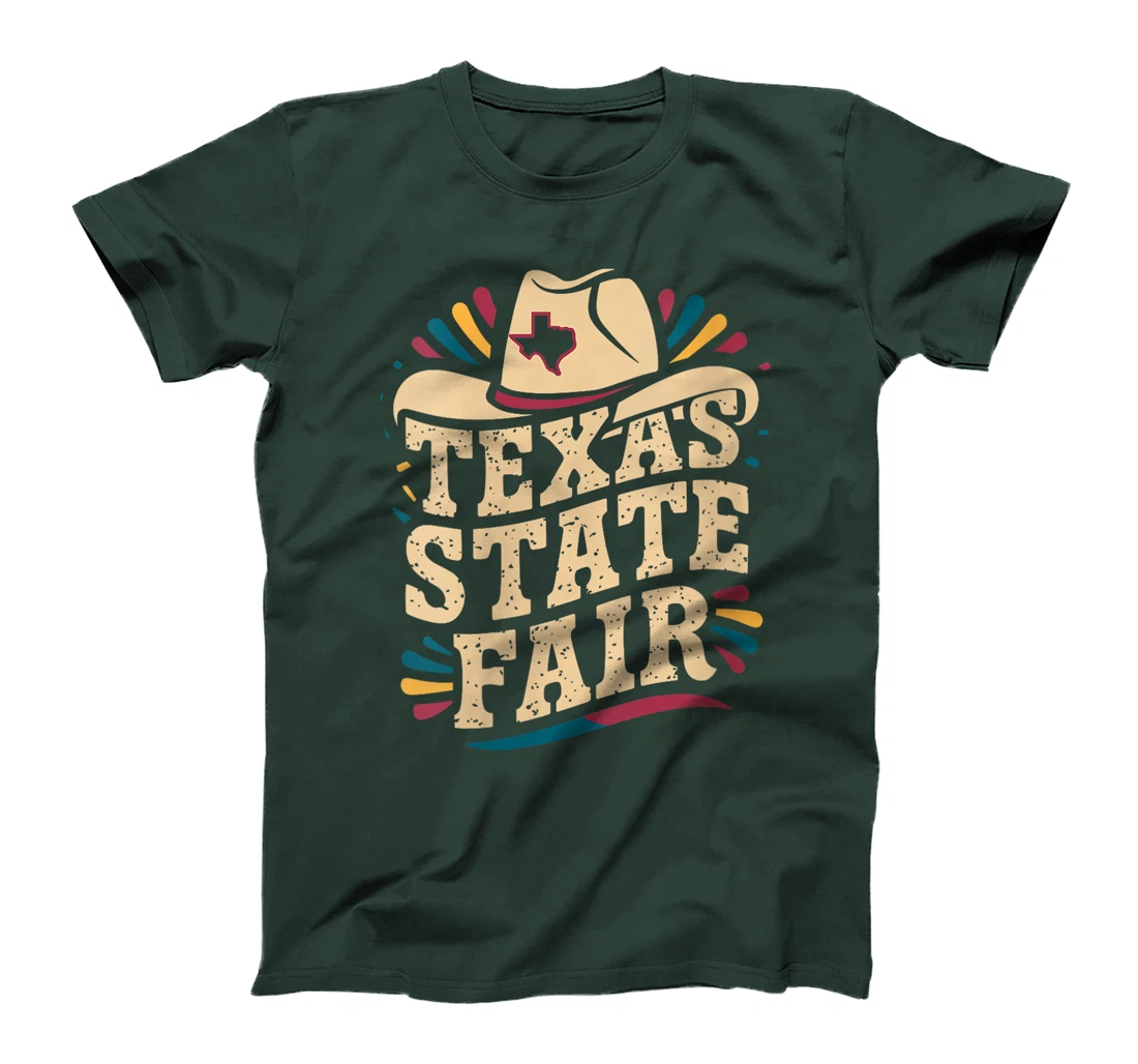 Womens Texas State Fair Cowboy Hat Texas State Fair T-Shirt