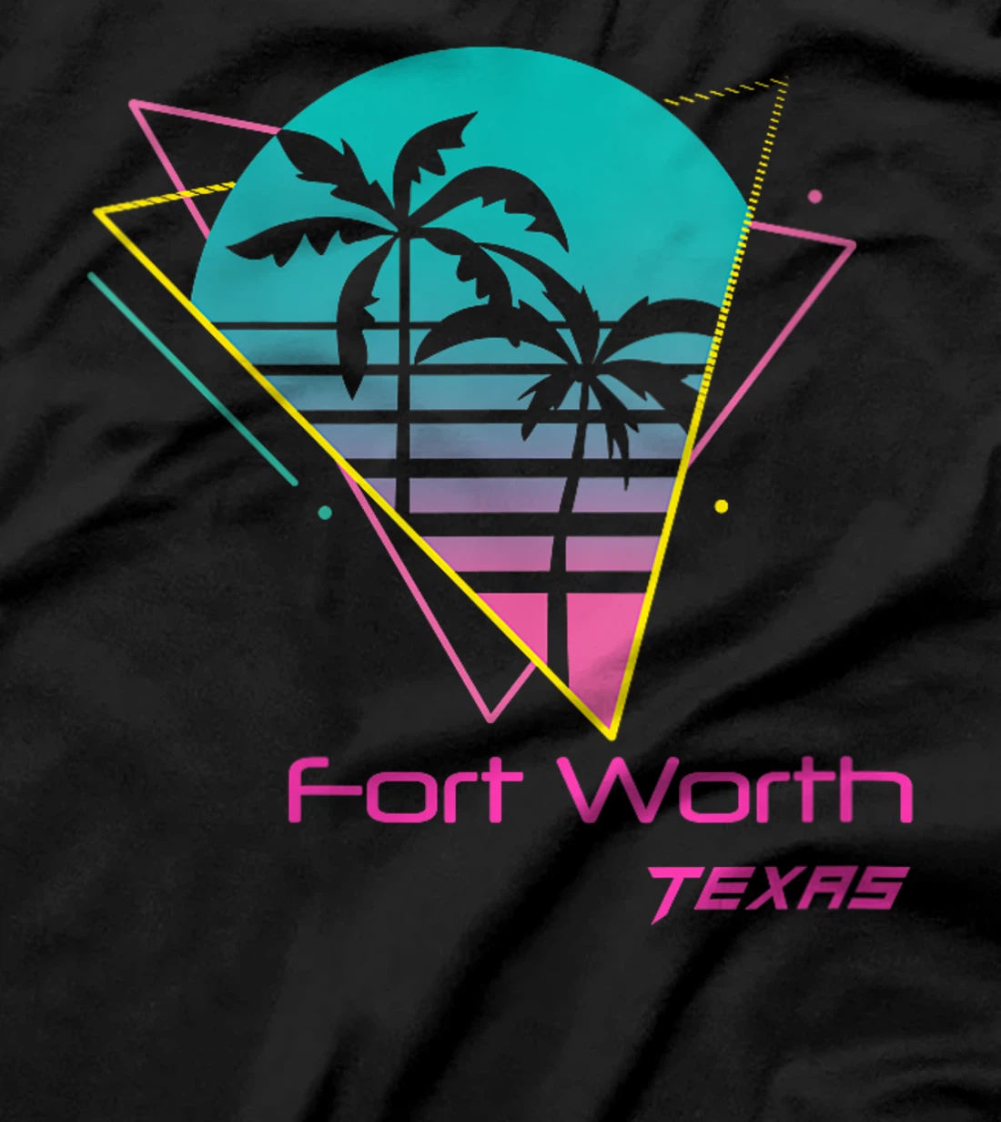 Womens Retro Fort Worth Texas T-Shirt