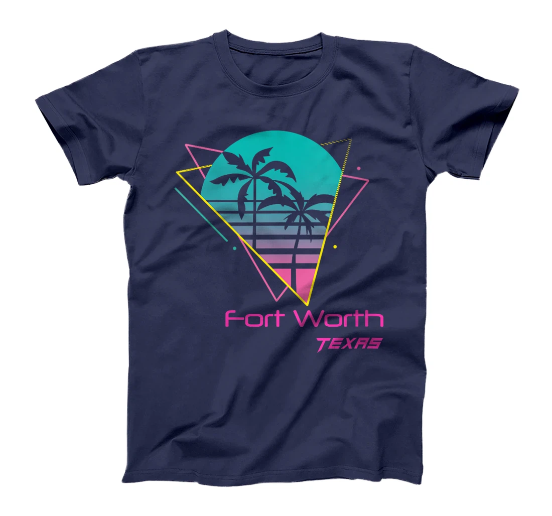 Womens Retro Fort Worth Texas T-Shirt