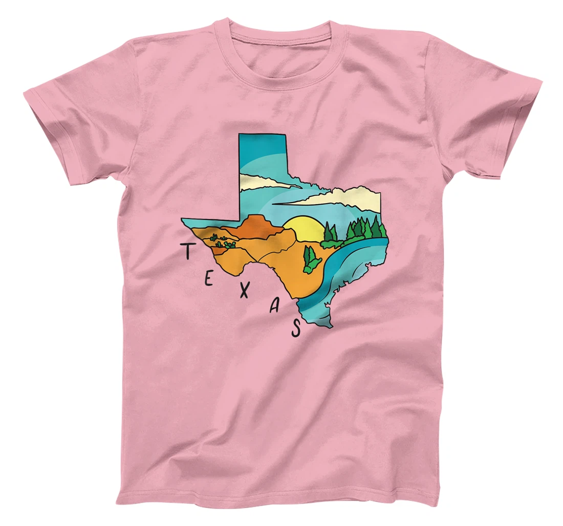 Texas TX United States Proud Texan T-Shirt