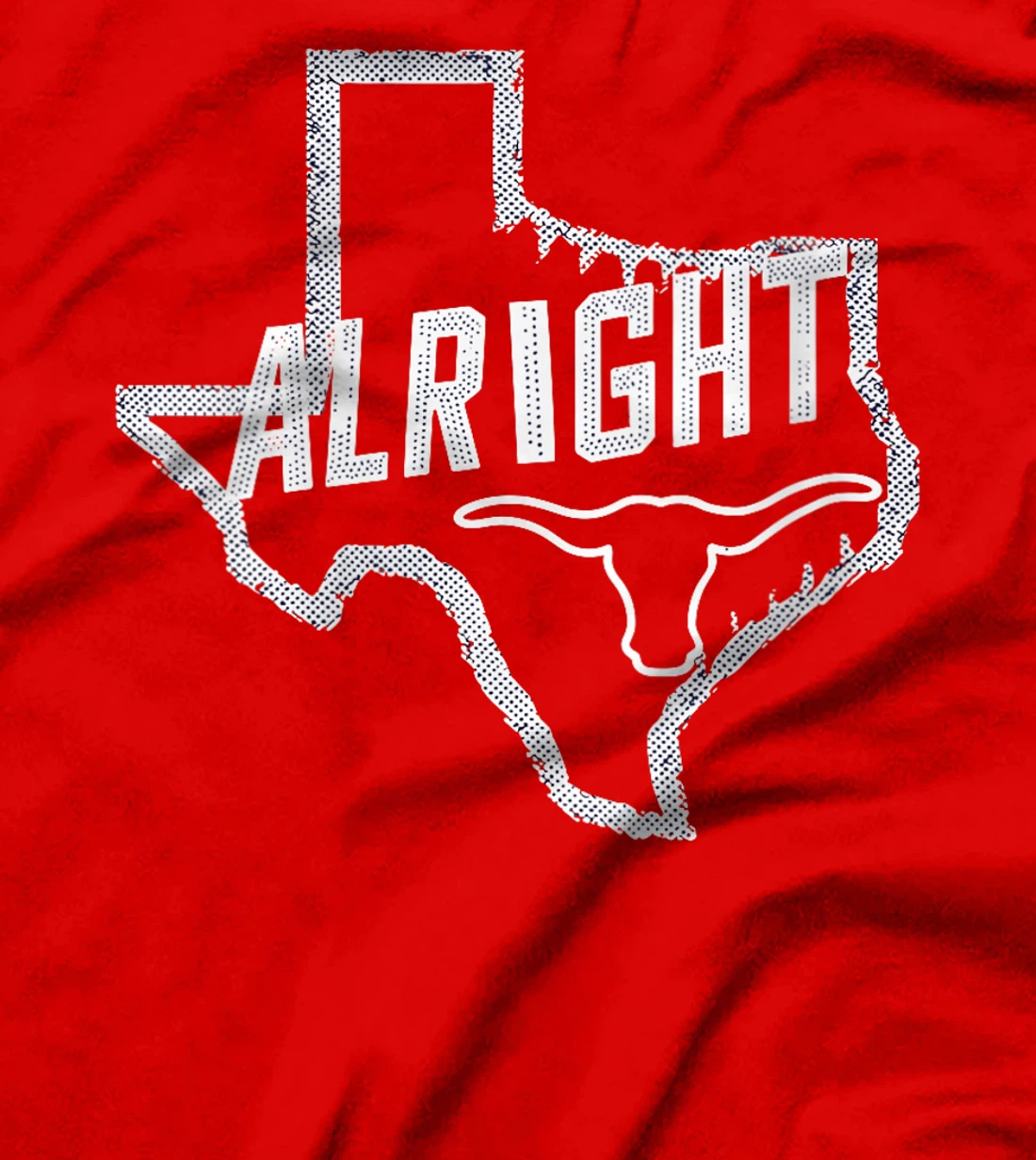 Womens Texas Pride State Buffalo T-Shirt