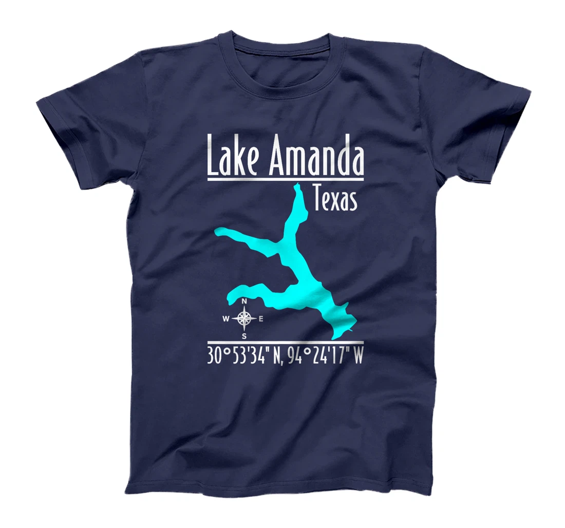 Modern Lake Amanda - Texas Premium T-Shirt