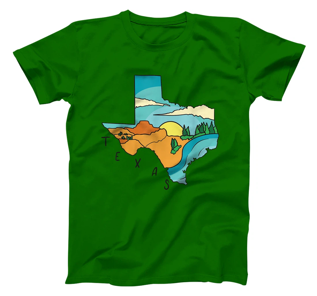 Texas TX United States Proud Texan T-Shirt