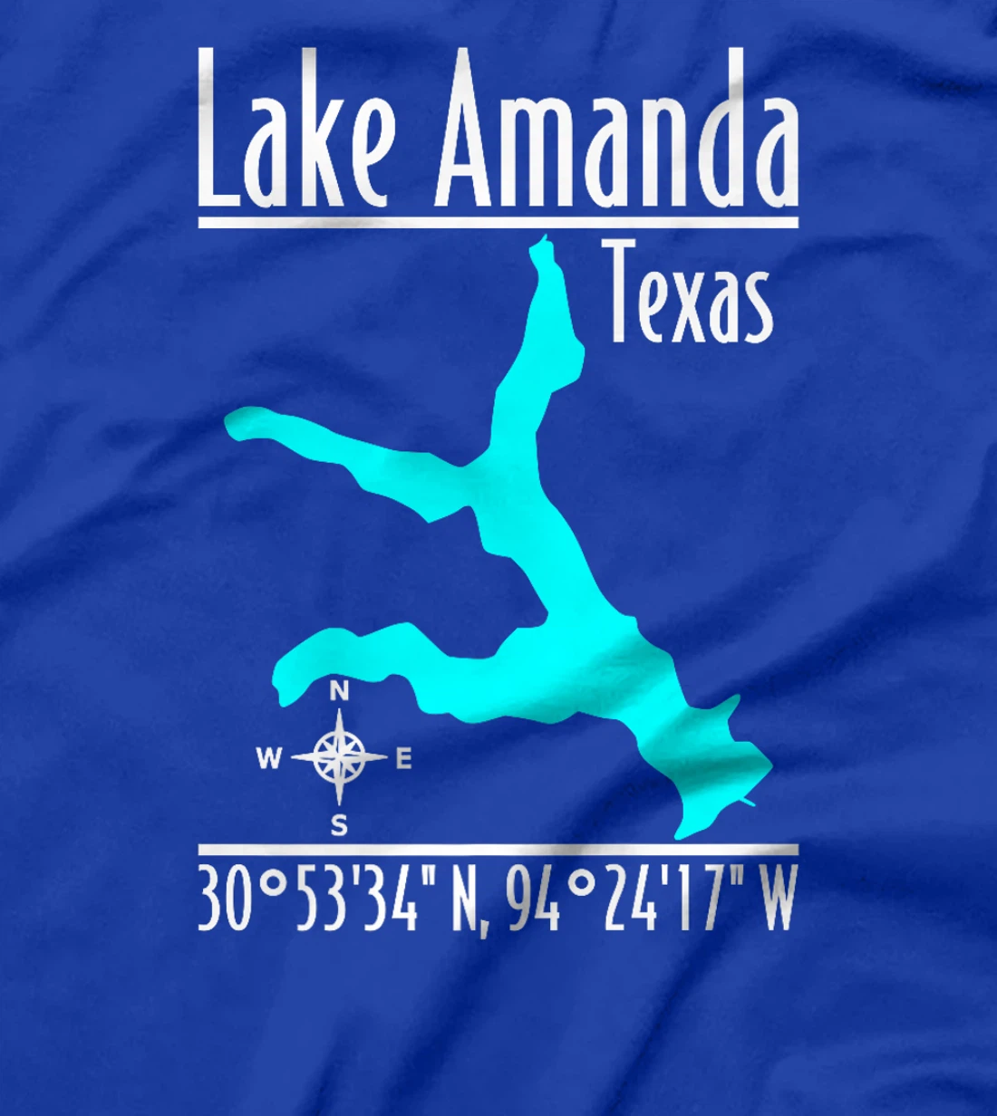 Modern Lake Amanda - Texas Premium T-Shirt