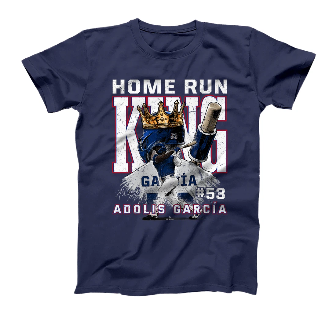 Womens Home Run King Adolis Garcia Texas MLBPA T-Shirt
