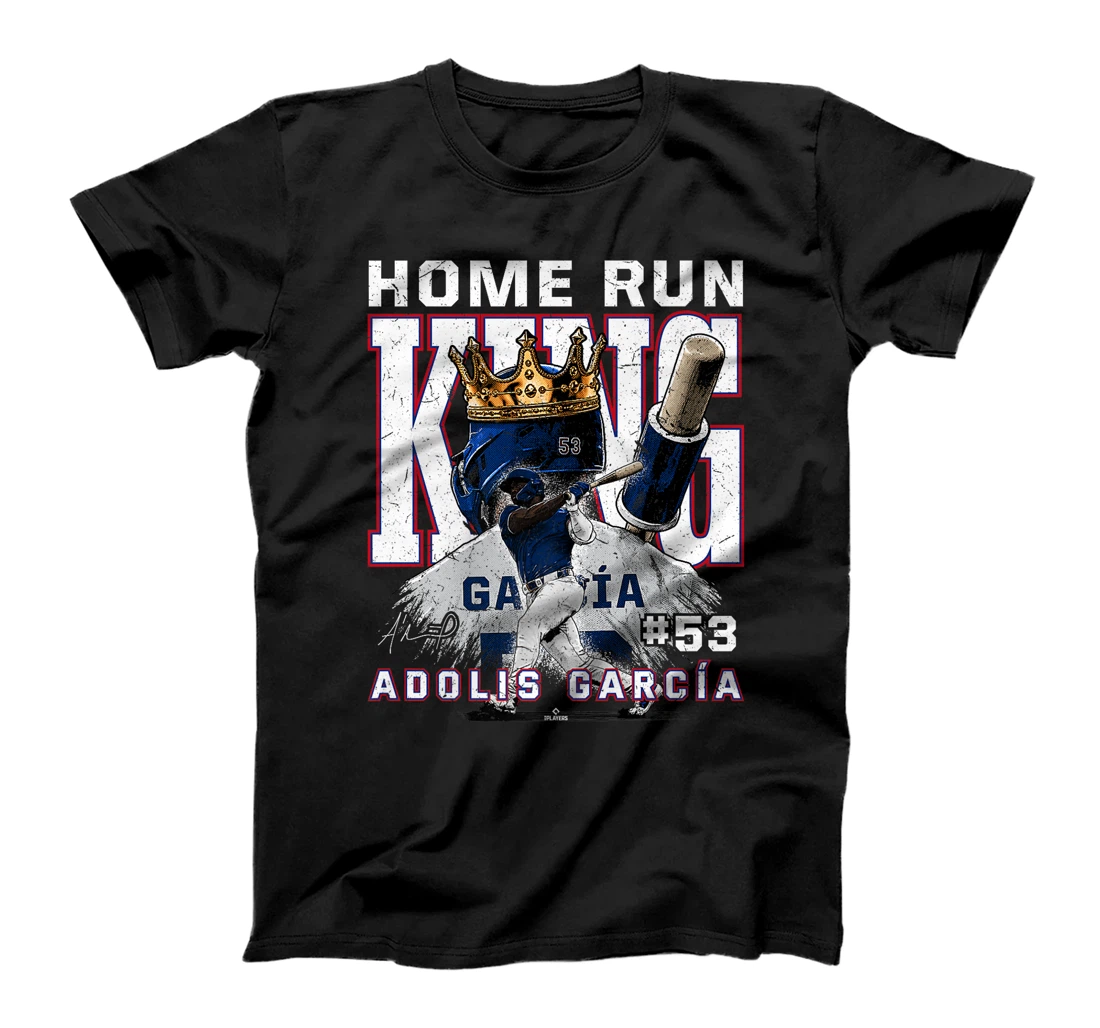 Womens Home Run King Adolis Garcia Texas MLBPA T-Shirt