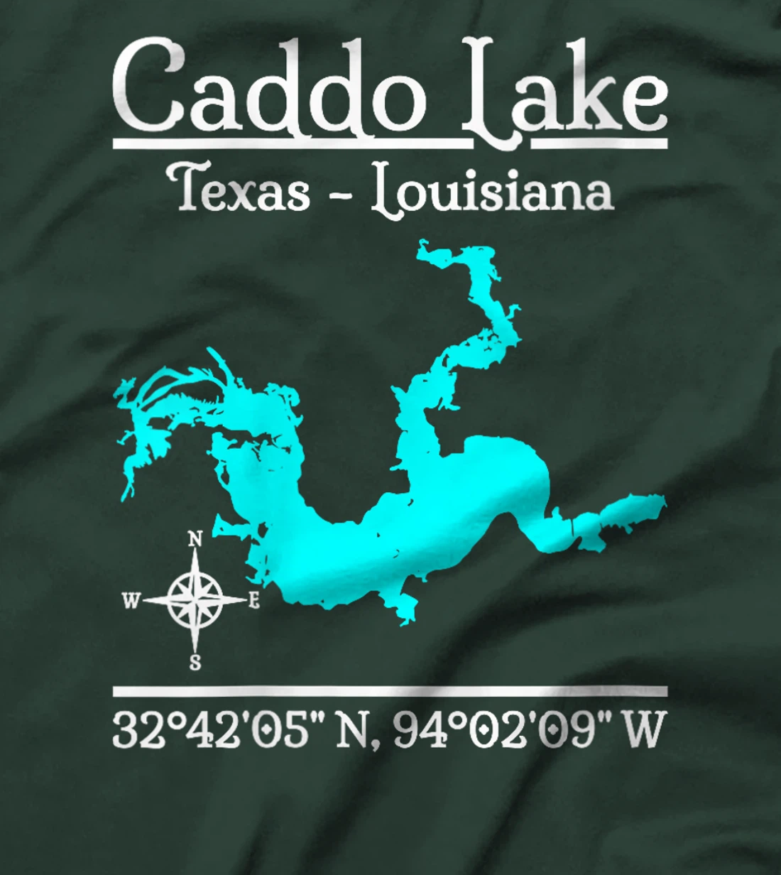 Womens Caddo Lake - Texas - Louisiana T-Shirt