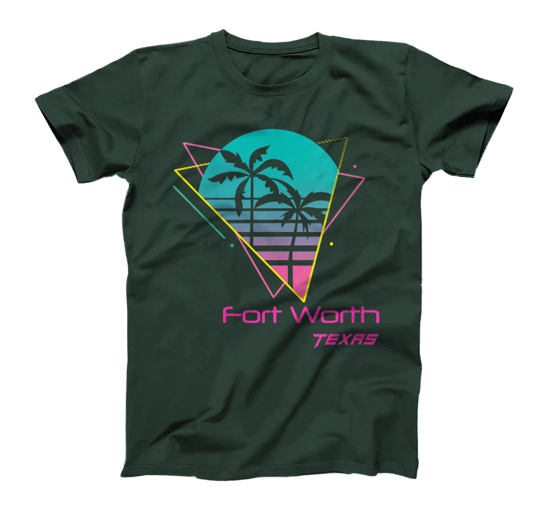 Womens Retro Fort Worth Texas T-Shirt
