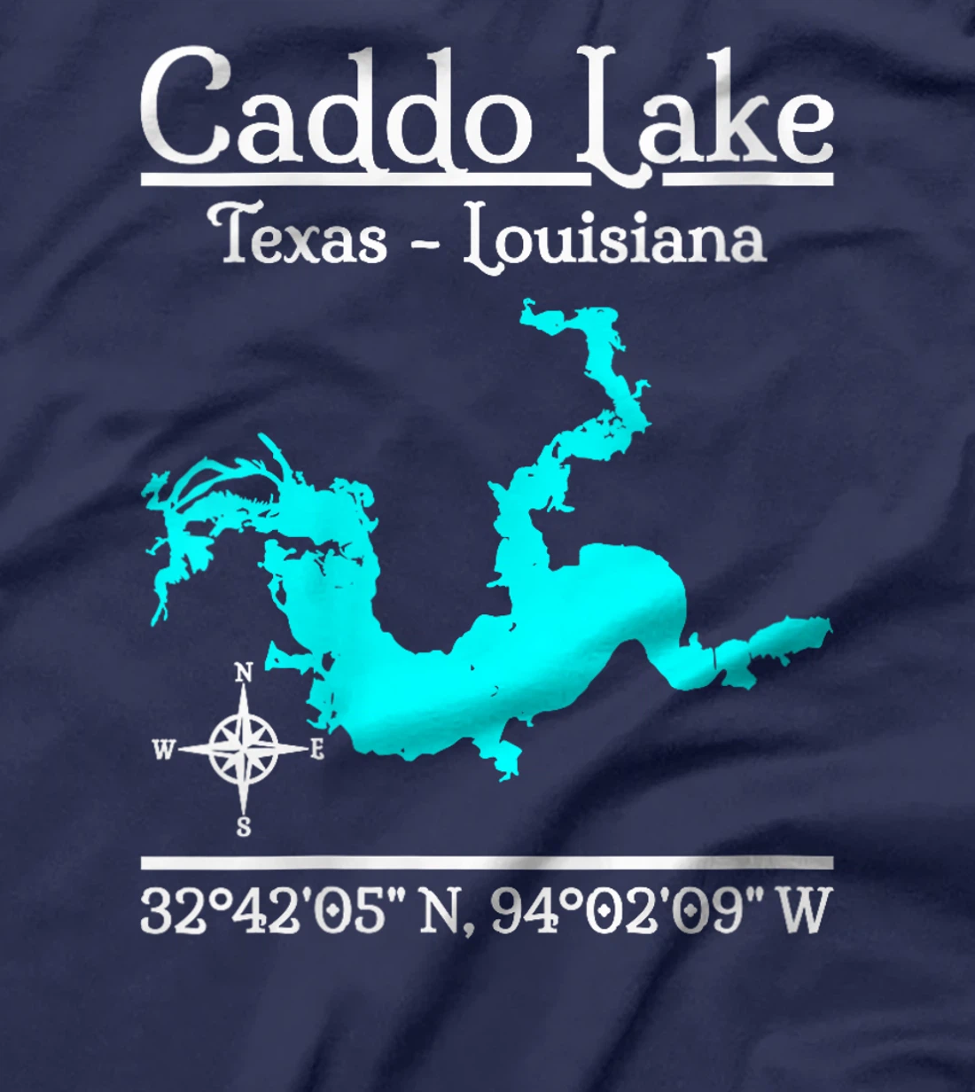 Womens Caddo Lake - Texas - Louisiana T-Shirt