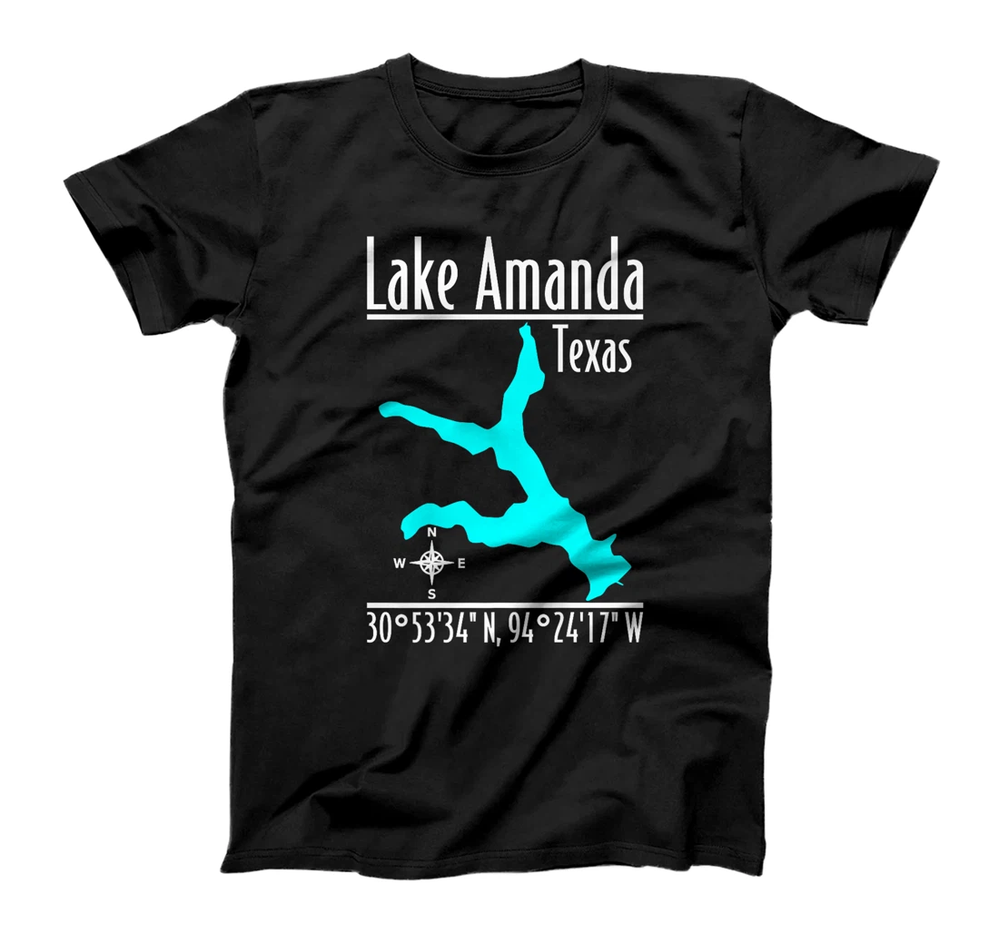 Modern Lake Amanda - Texas Premium T-Shirt