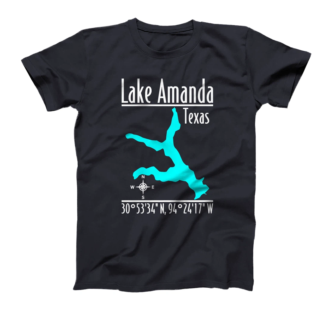 Modern Lake Amanda - Texas Premium T-Shirt