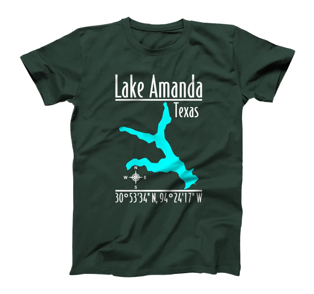 Modern Lake Amanda - Texas Premium T-Shirt