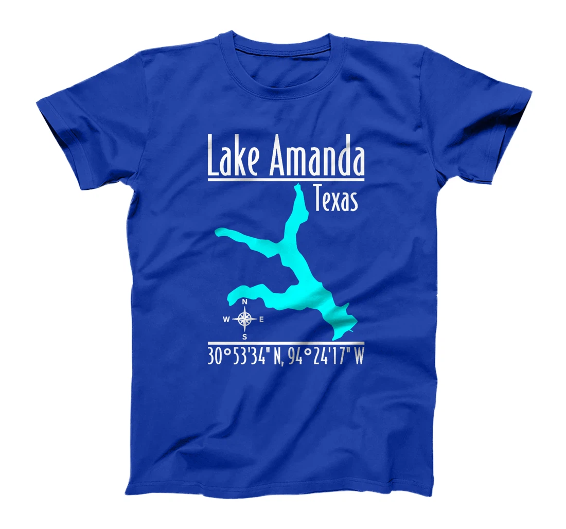 Modern Lake Amanda - Texas Premium T-Shirt
