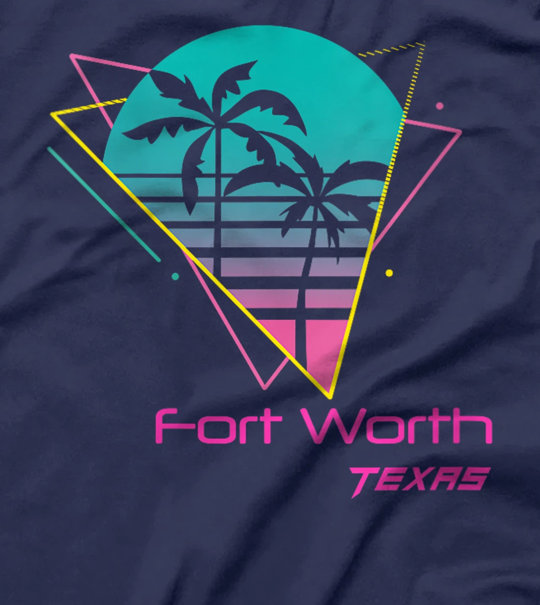 Womens Retro Fort Worth Texas T-Shirt