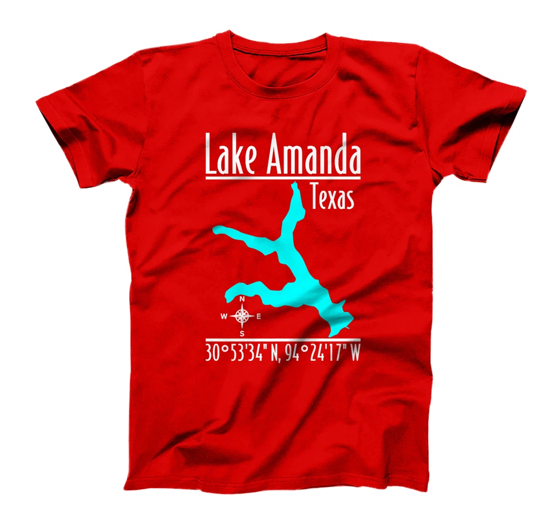 Modern Lake Amanda - Texas Premium T-Shirt